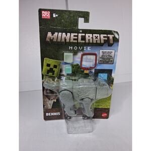 Minecraft Movie Action Figure Wolf - Dennis Figure